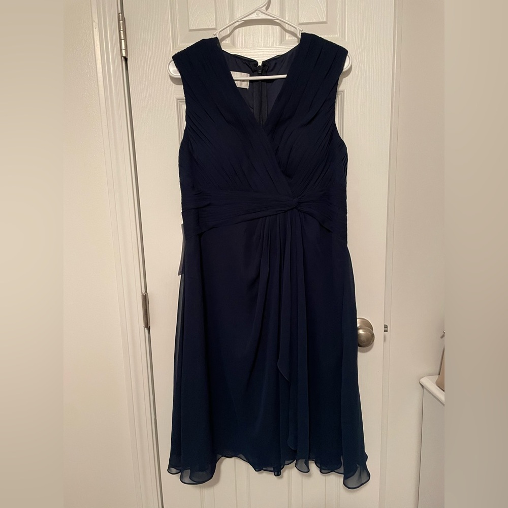 Women’s dress from Azazie. Size 12. Color-Navy. New with Tags.